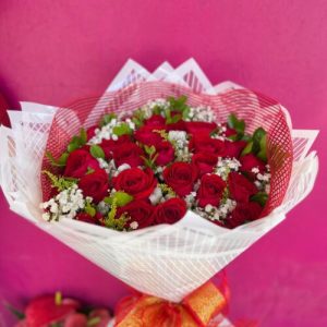 Buquê Tradicional – 30 Rosas Vermelhas 1