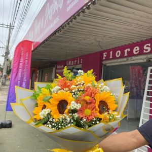 Buquê com 6 Girassóis 001