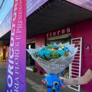 Combo Azul Encantado – Rosas & Stitch
