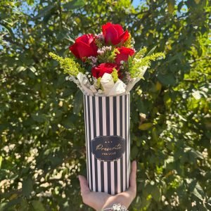 🌹 Box Floral na Lata 🌹